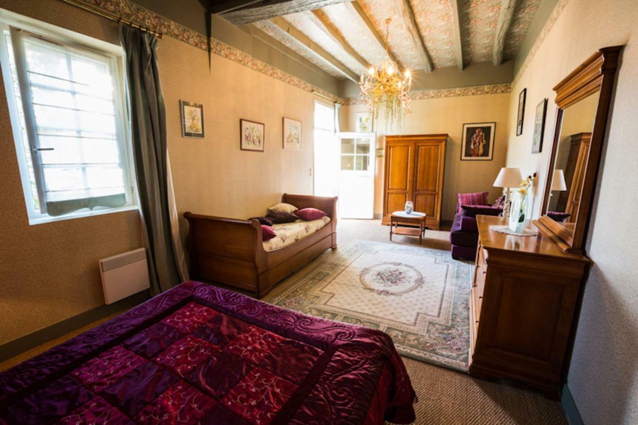 Chambres D'Hotes La Ferme Du Grand Launay Semblançay Exterior foto